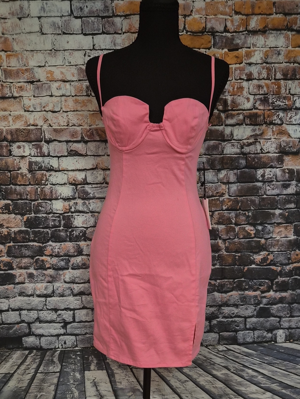 Astr Bubblegum Pink Malory Dress NWT SZ SM